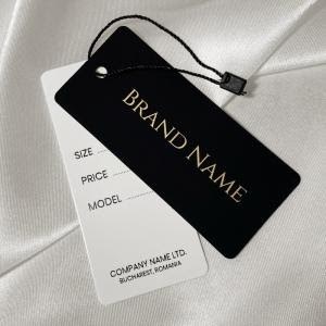 Tag with personalized brand name