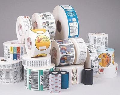 Various types of Adhesive labels